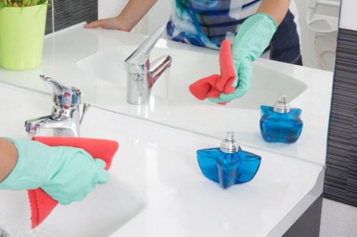 Charity donation boxes and reusable household items ready for collection