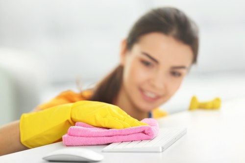 Hot water extraction carpet cleaning in Southfields