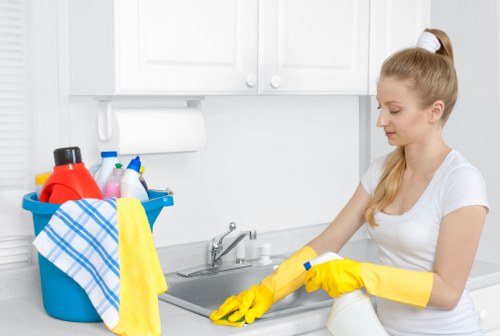 Dust and allergens being removed during curtain cleaning in Southfields